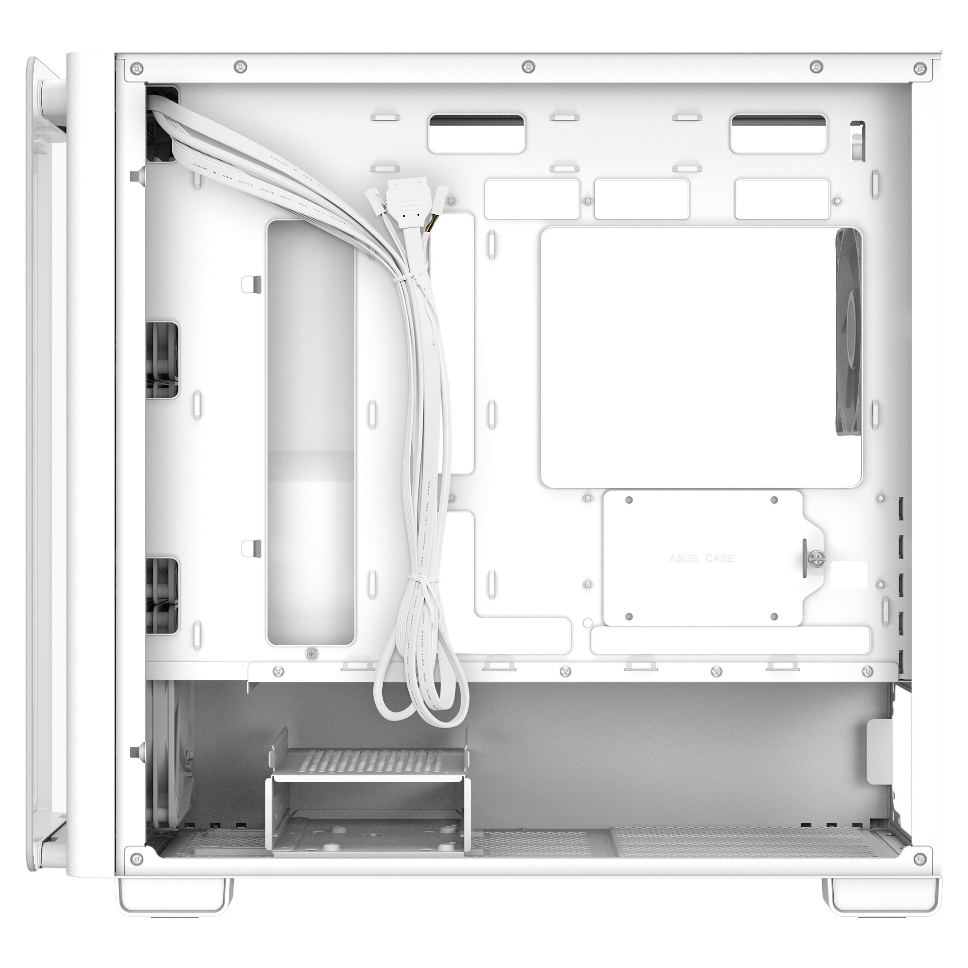 Kasë Asus A23 Plus TG ARGB -Bardhë - Figura 4