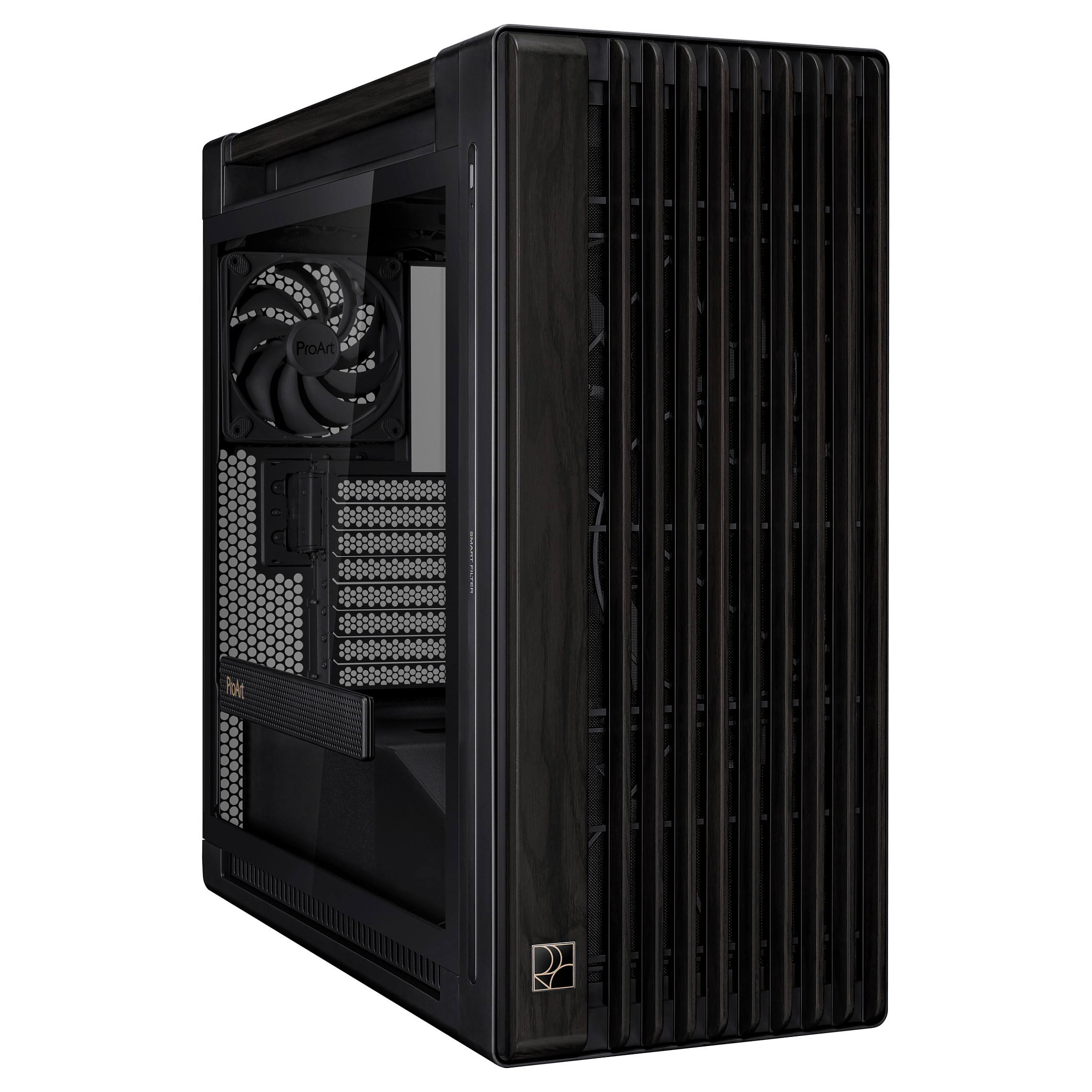 Kasë Asus ProArt PA602 Wood TG PWM -Zezë - Figura 2