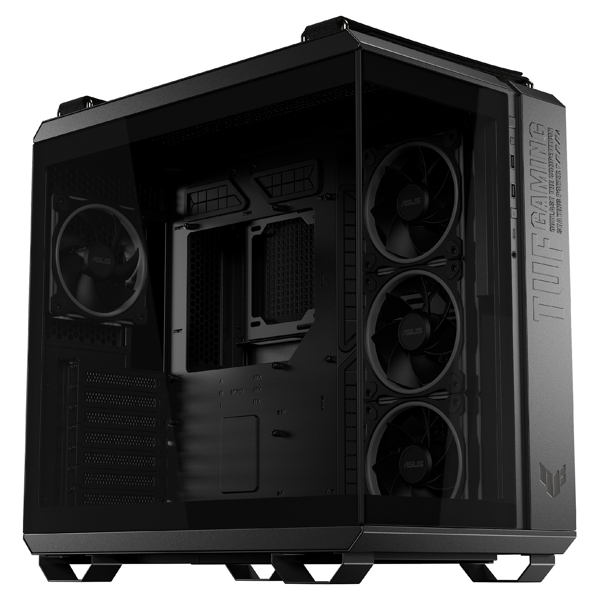 Kasë Asus TUF Gaming GT502 Horizon TG ARGB -Zezë 5