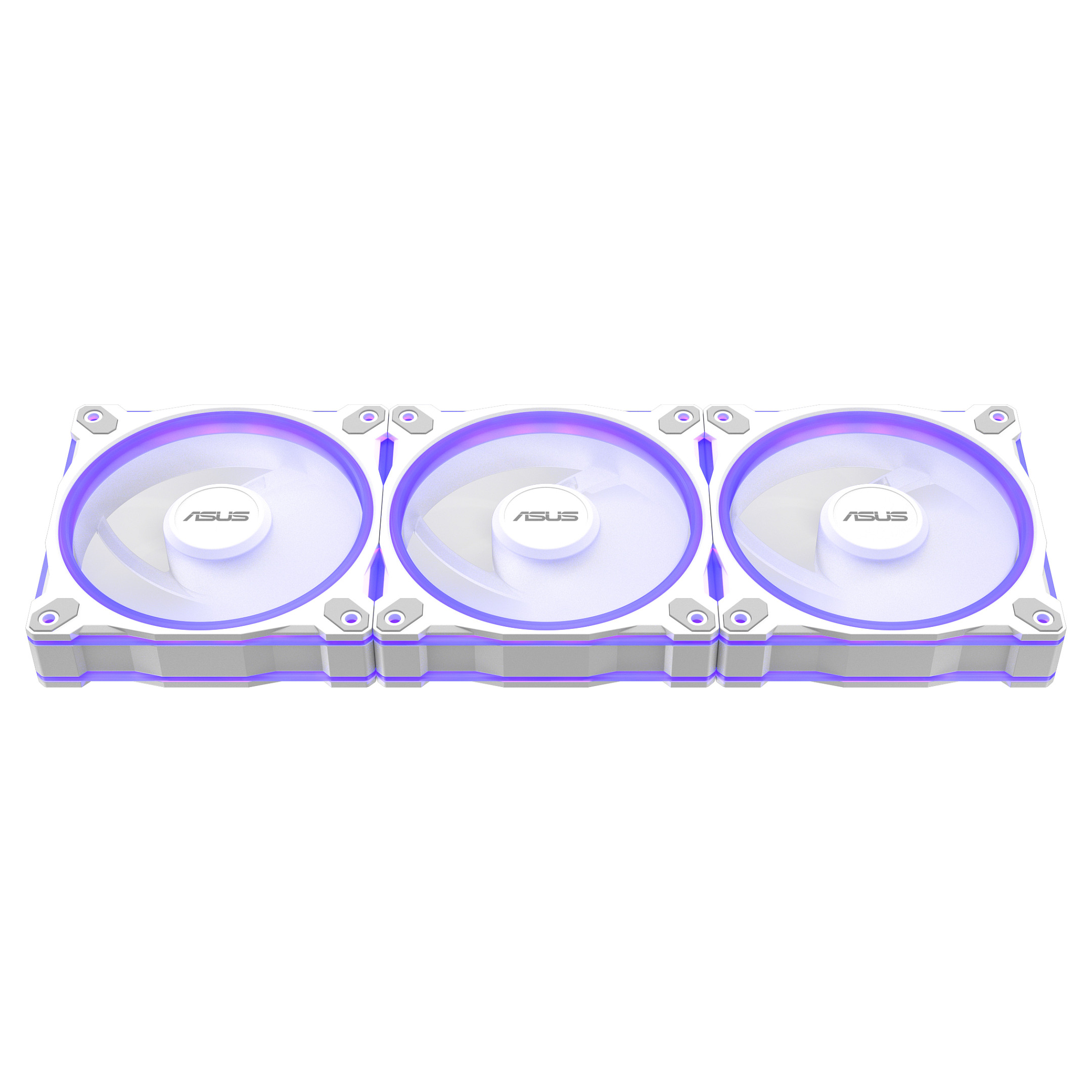 Ftohës për kasë Asus Prime MR120 Fan ARGB 120mm / 3 Copë -Bardhë - Figura 4