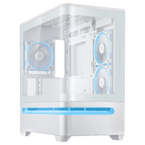 Kasë Asus Prime AP202 TG ARGB -Bardhë 6