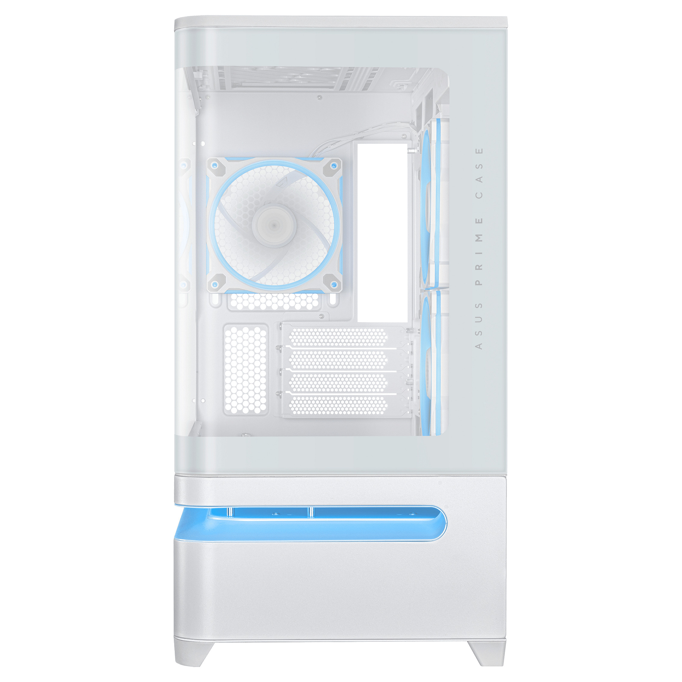 Kasë Asus Prime AP202 TG ARGB -Bardhë 4