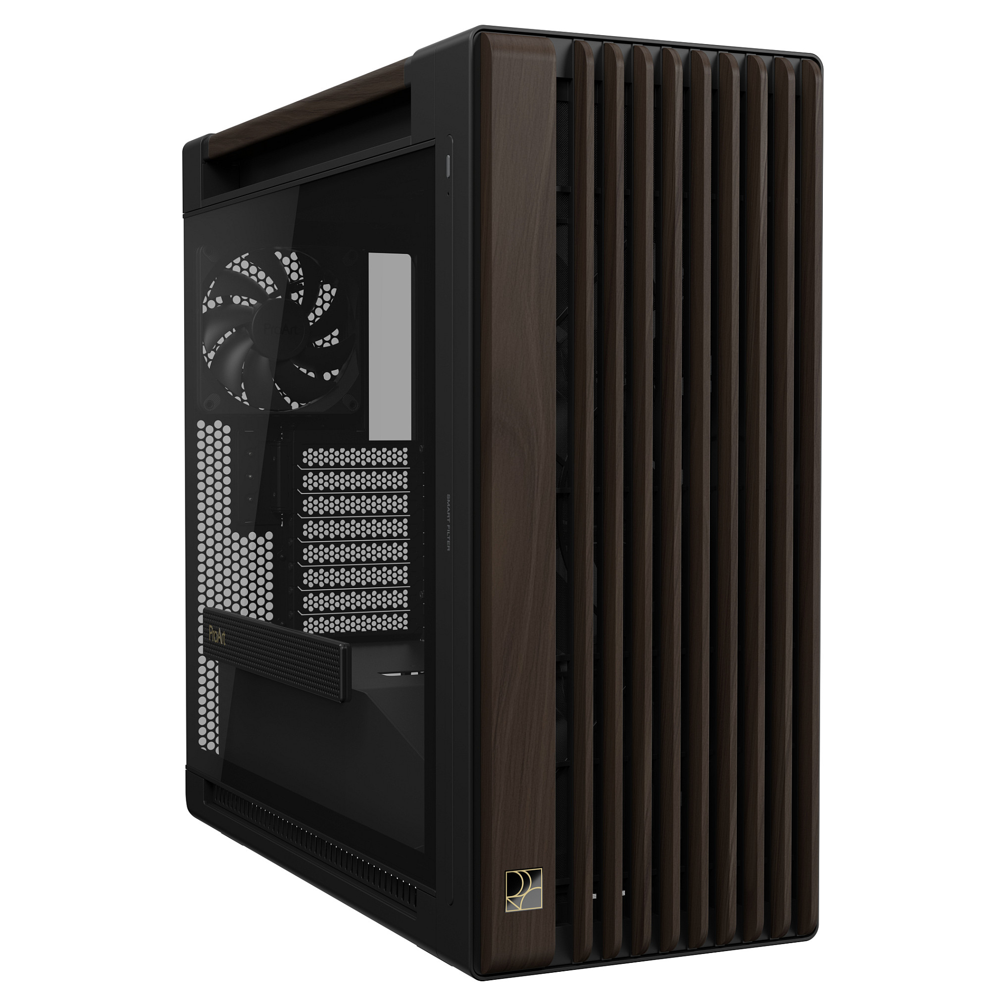 Kasë Asus ProArt PA602 Walnut Wood TG PWM -Zezë 2