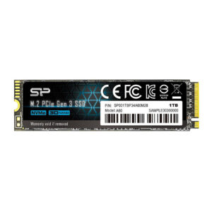 SSD të Brendshme Silicon Power M.2 1TB / P34A60 2280 / PCIe 3.0 x4 / NVMe