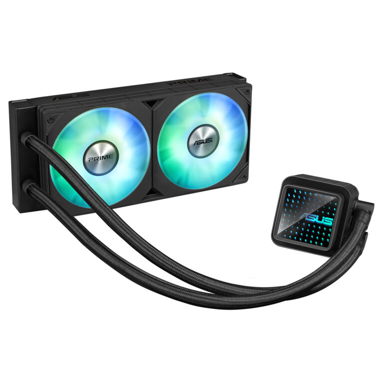 Ftohës për Procesor ASUS PRIME LC 240 ARGB LCD / All‑in‑One Liquid Cooler - Zezë