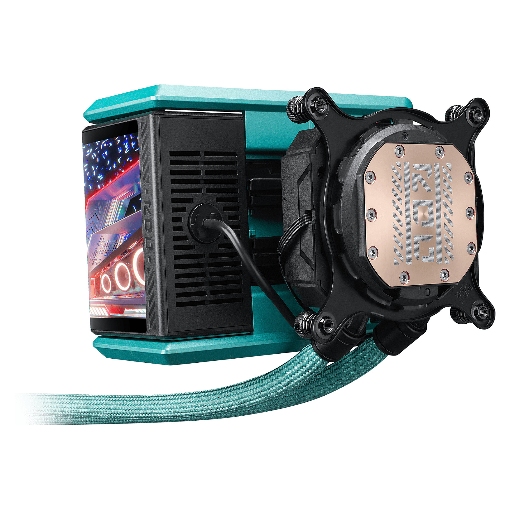 Ftohës për Procesor ASUS ROG Ryuo IV SLC 360 ARGB MIKU / All‑in‑One Liquid Cooler - Blu - Figura 3