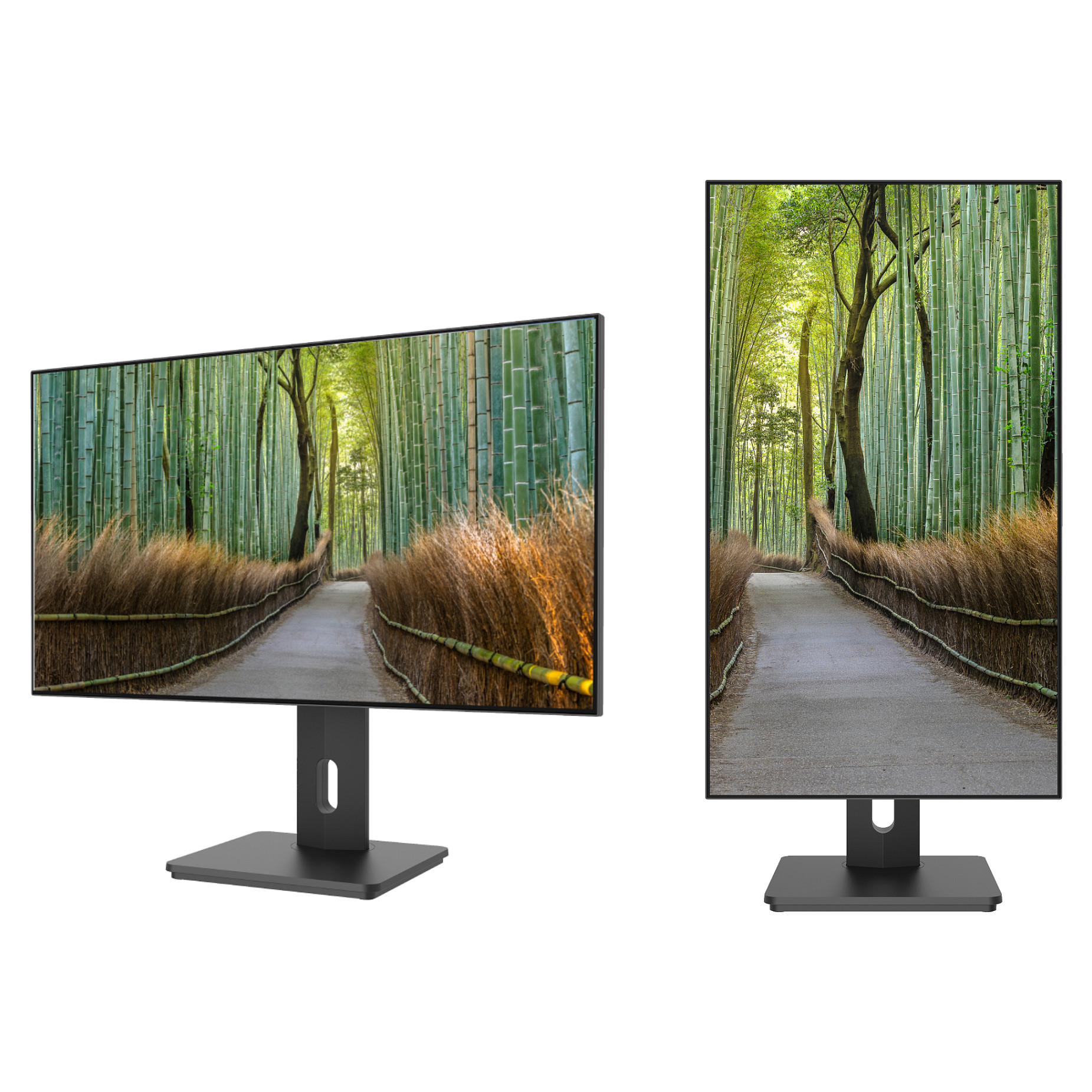 Monitor JapanNext WQHD / 27"/ Wide Quad HD IPS / LCD / 60Hz / 8ms / HDMI+DP - Zezë - Figura 3