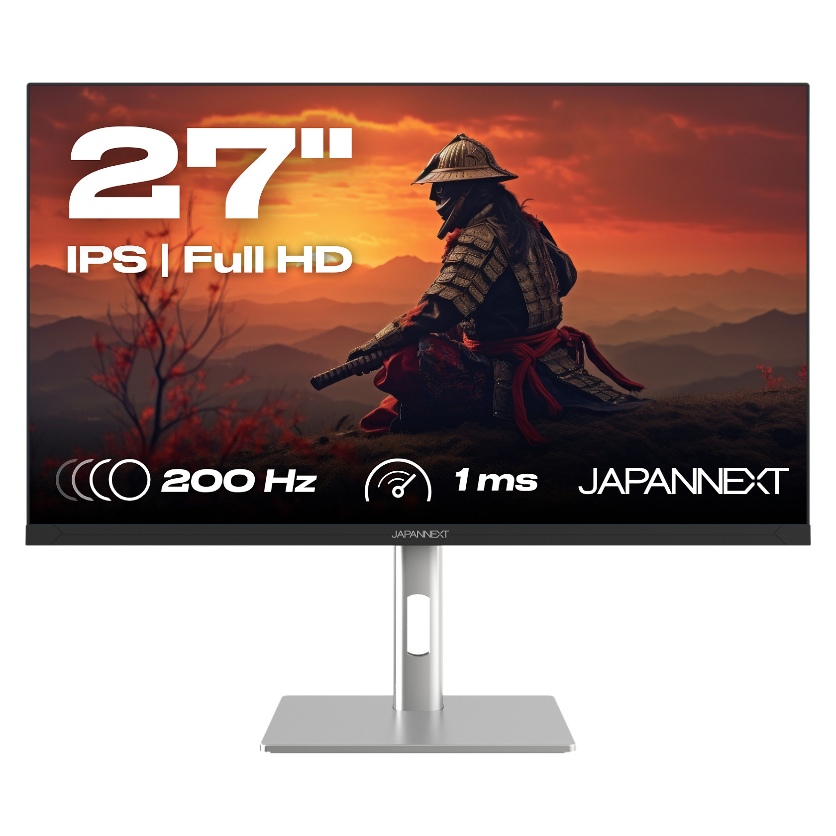 Monitor Gaming JapanNext / 27"/ Full HD IPS / LED / 200Hz / 0.5ms / HDMI+DP - Argjend - Figura 2