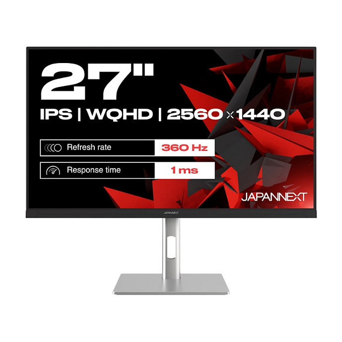 Monitor Gaming JapanNext JN-I270WQHD300F-HSP / 27"/ Wide Quad HD IPS LED / 300Hz / 1ms / HDMI+DP - Gri