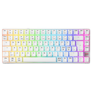 Tastierë Gaming Cherry K33 COMPACT FS / Wireless / QWERTY / Nordic Language - Bardhë