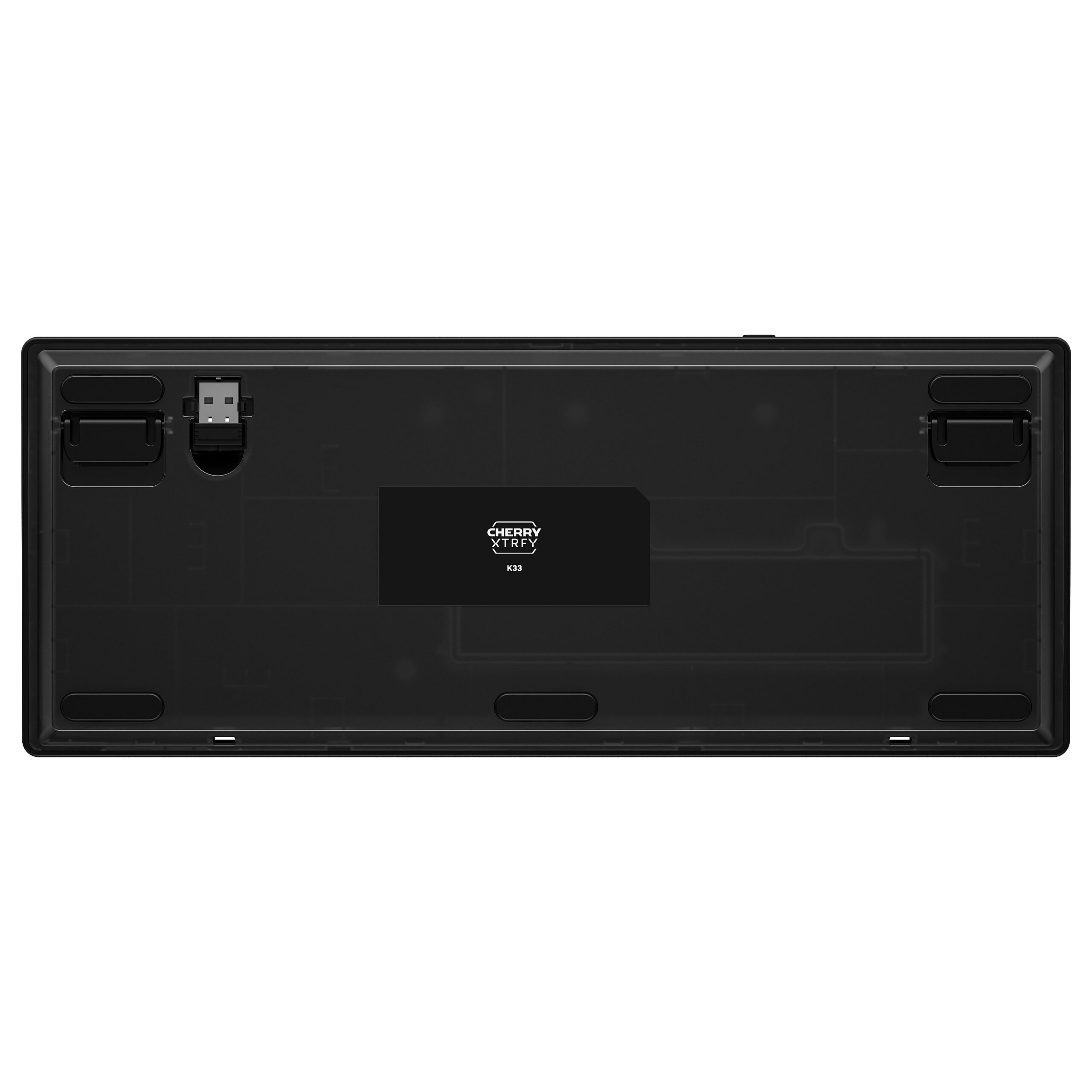 Tastierë Gaming Cherry K33 COMPACT FS / Wireless / QWERTY / Nordic Language - Zezë - Figura 4