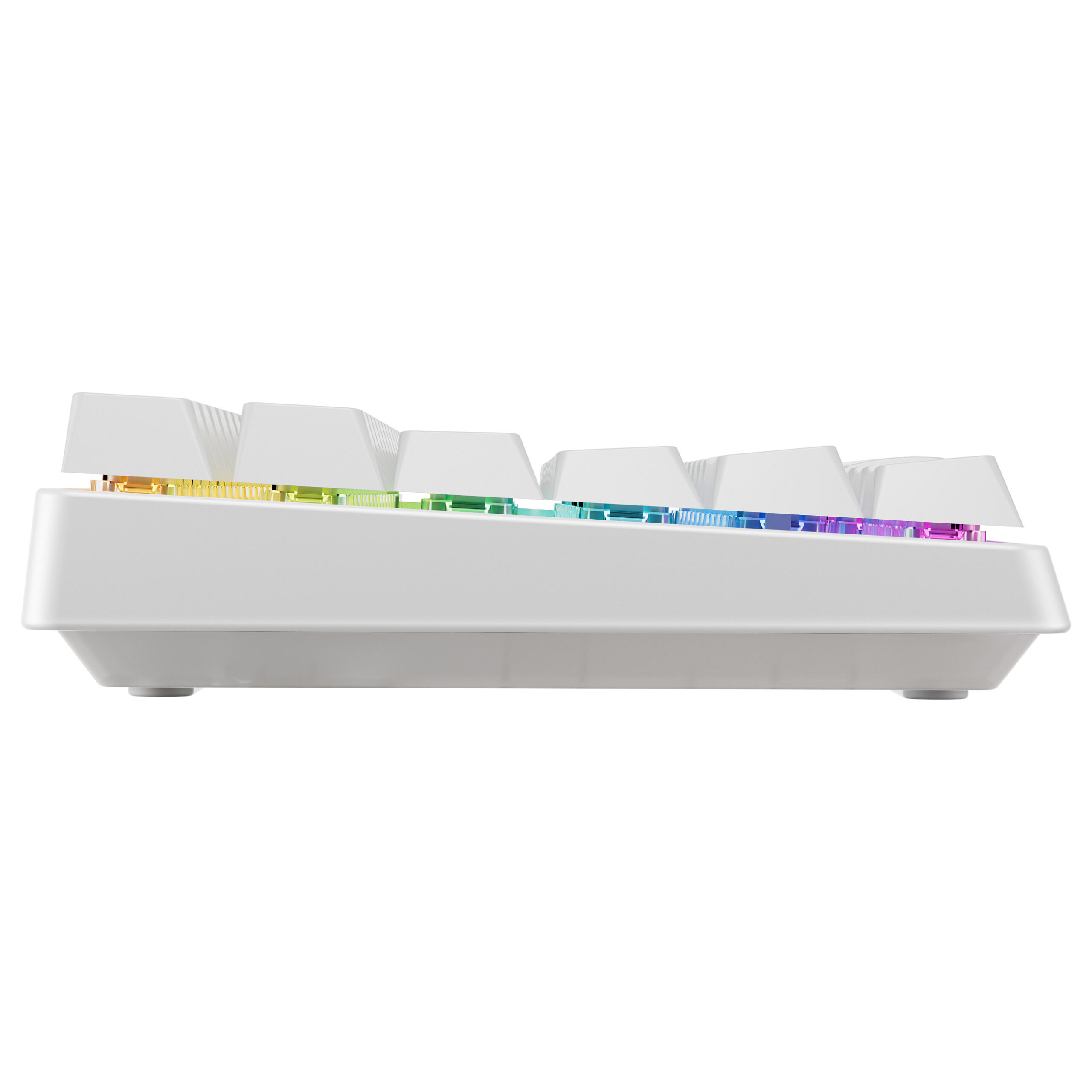 Tastierë Gaming Cherry K33 COMPACT FS / Wireless / AZERTY / French Language - Bardhë - Figura 2