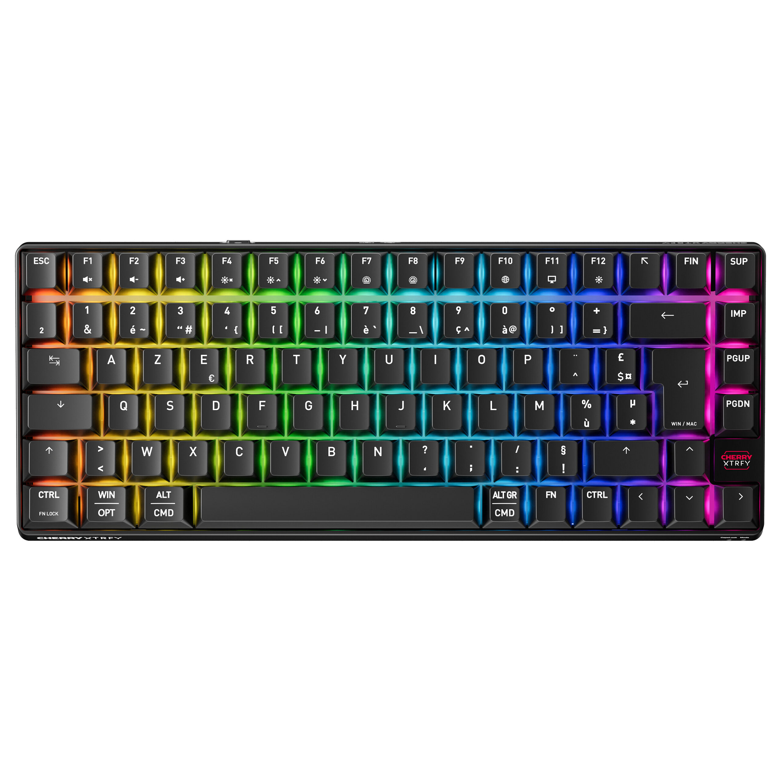 Tastierë Gaming Cherry K33 COMPACT FS / Wireless / AZERTY / French Language - Zezë