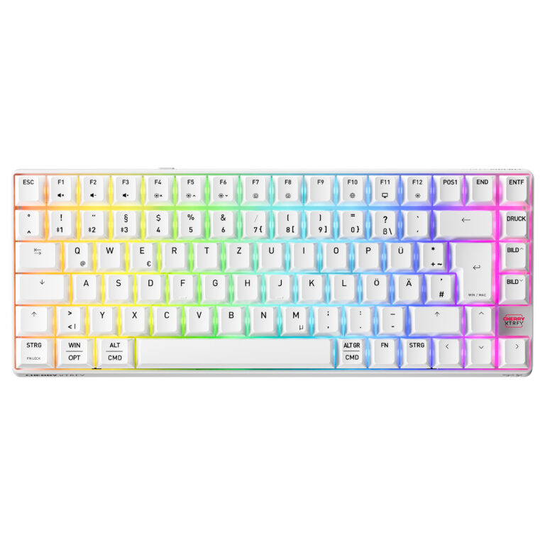 Tastierë Gaming K33 Compact FS / Wireless / QWERTZ / German Language - Bardhë