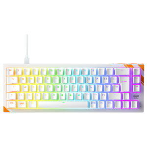 Tastierë Gaming K5 Pro TMR Compact Wired / QWERTY - Bardhë