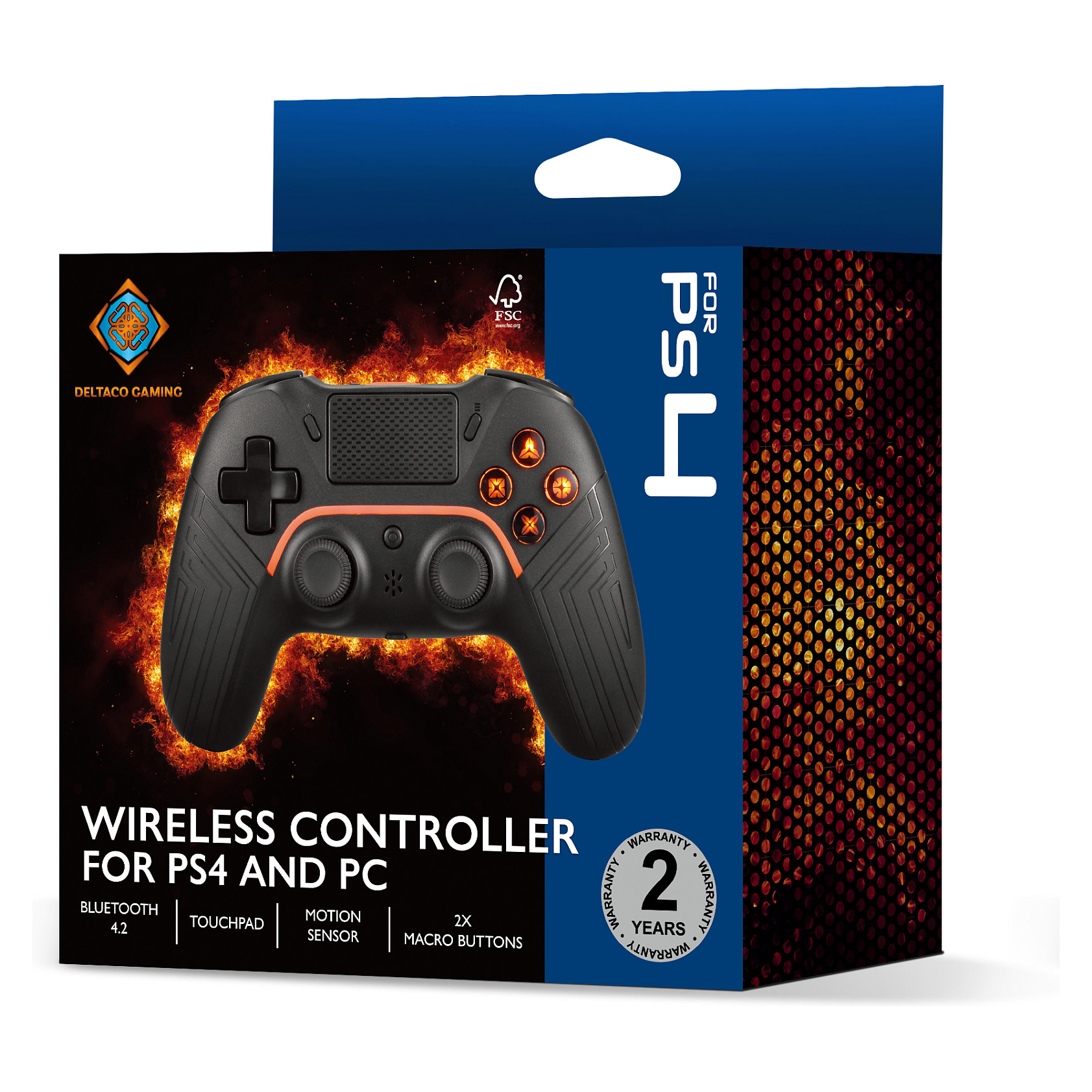 Kontroller pa kabllo Deltaco GAM-139 -Zezë - Figura 3