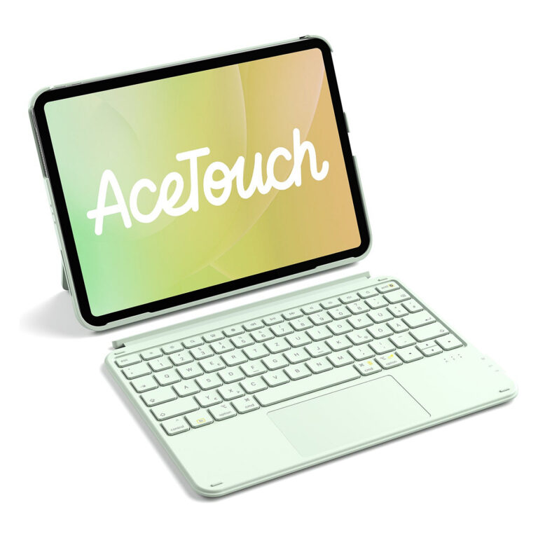 Aksesorë për tablet Inateck Keyboard for iPad 11" / iPad Air 4/5 Gen / QWERTZ – Gjelbër
