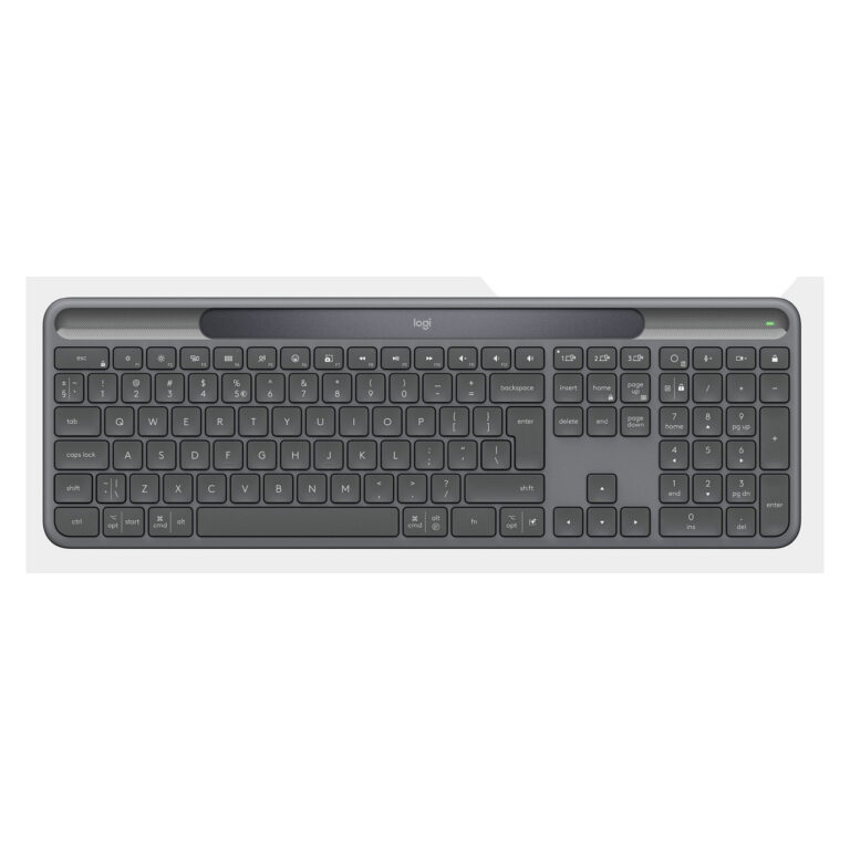Tastierë pa kabllo Logitech Slim Solar+ for Business / QWERTY  - Grafit