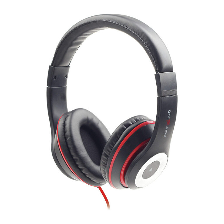 Kufje me kabllo gembird STEREO Los Angeles - Zezë/Kuqe