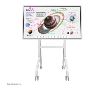 Mbajtëse për monitor Neomounts MOVE Go Flip FL50‑515WH1 / Samsung Flip 55″–65″ / Rotacion 90° / Lartësi 127–142.6cm / Max 50kg – Bardhë 8
