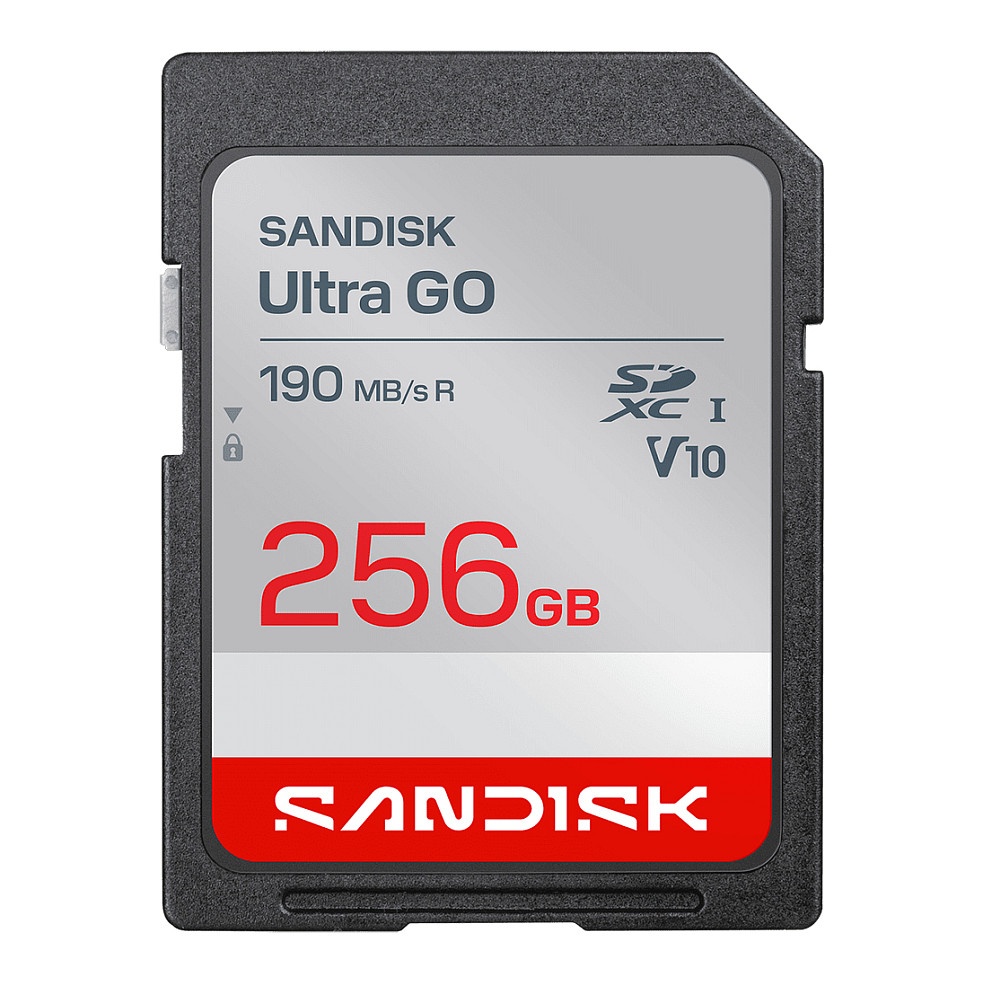 Kartë Memorie SanDisk Ultra / 256GB / SDXC UHS-I 190MB/s