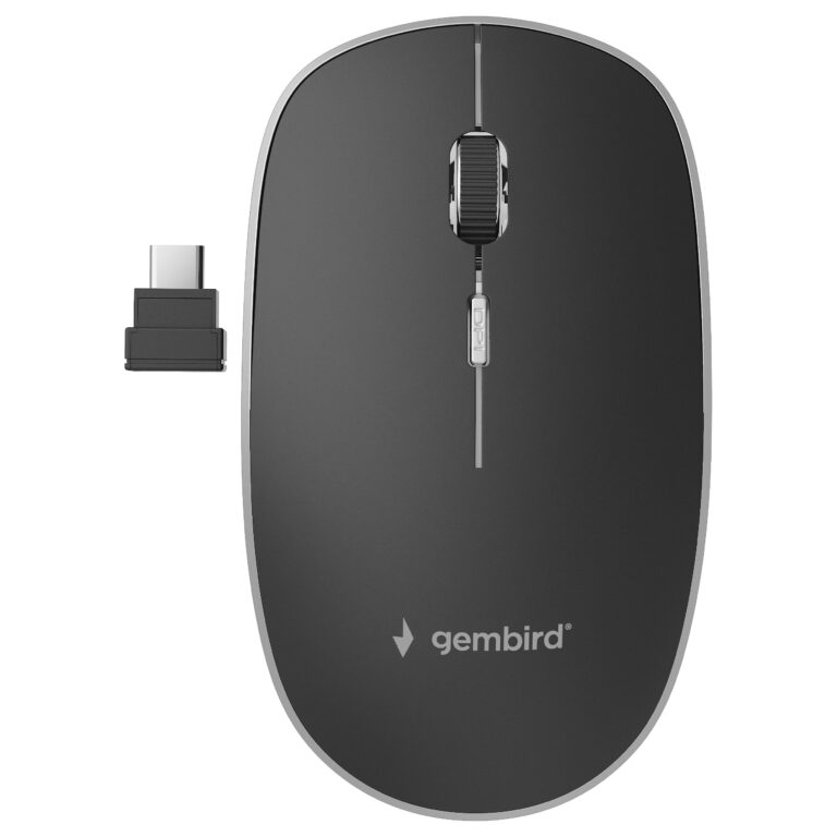 Maus pa kabllo Gembird OPT Silent / 4 Buttons / USB‑C Receiver – Zezë