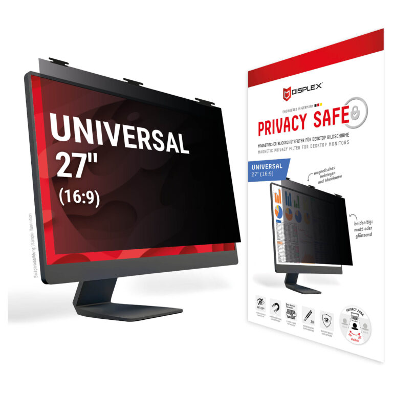 Xham mbrojtës Displex Privacy Safe për monitor 27" 16:9