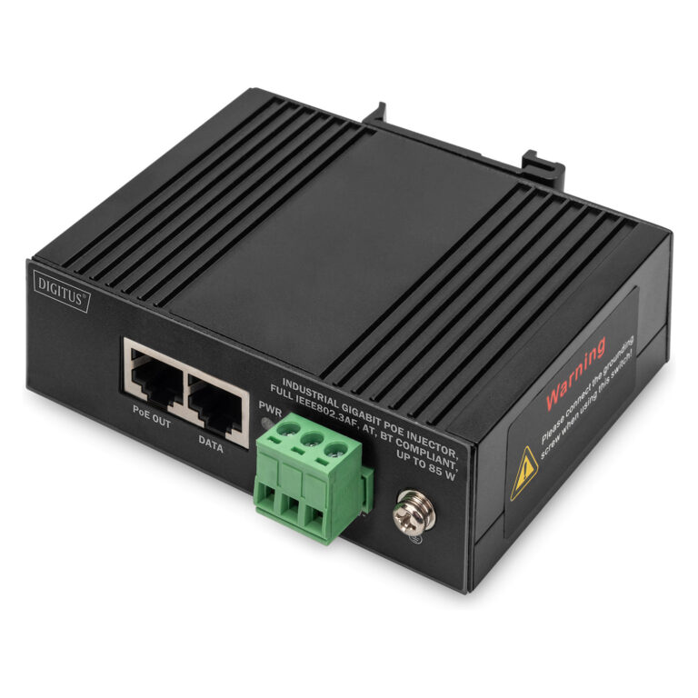 PoE Injector / Industrial / Gigabit / IEEE 802.3af