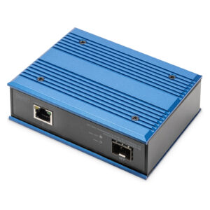 Media Converter / 10/100/1000Base‑TX PoE / to 1000Base‑FX