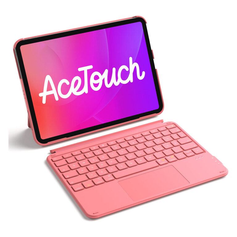 Aksesorë për tablet Inateck Keyboard Case for iPad 11″ / iPad Air 4/5 Gen / QWERTZ – Kuqe