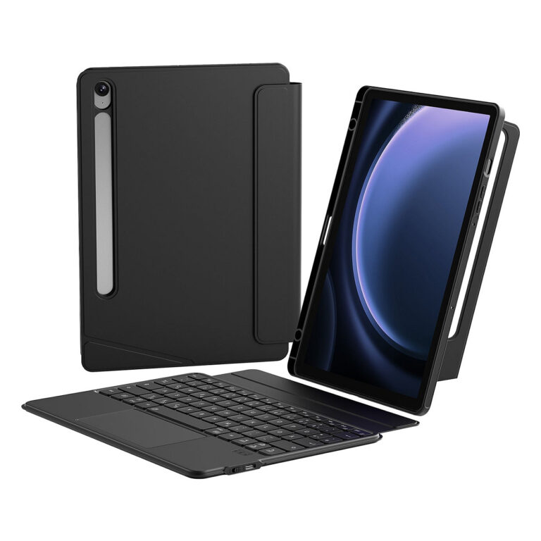 Aksesorë për tablet Inateck N0064 Galaxy Tab Keyboard Case with Touchpad - Zezë