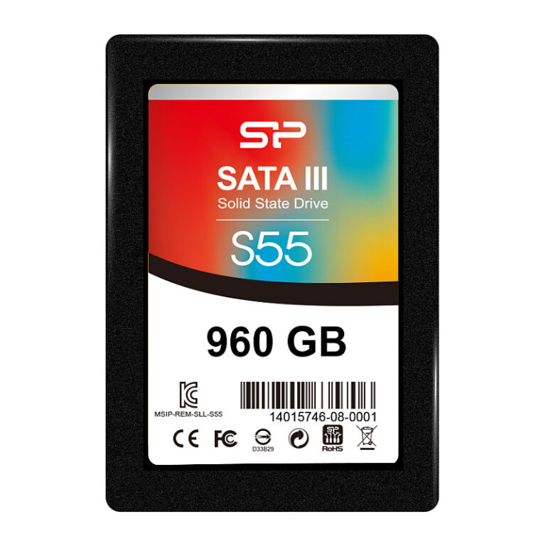 SSD të Brendshme Silicon Power S55 / 960GB / 2.5" / SATA III / 3D NAND
