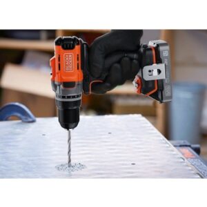 Black&Decker Akku-Bohrschrauber BCD382D1XC 2Ah 18V
