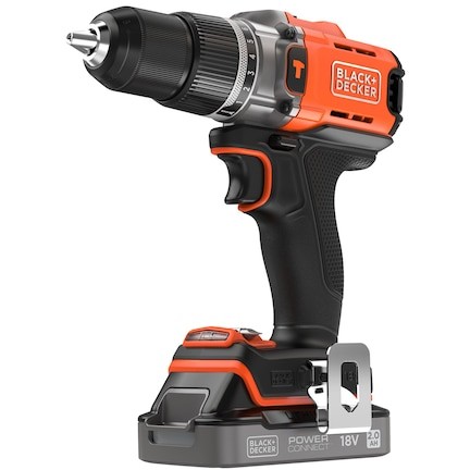 Black&Decker Akku-Schlagbohrschrauber BCD383D1XC 2Ah 18V