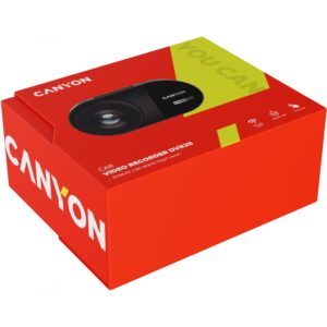 Canyon Dashcam DVR25 WQHD/2.5k/WiFi/App/SD-Card bk retail