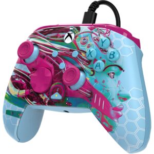 PDP Controller kabelgebunden Rematch Dreams Glow XBOX