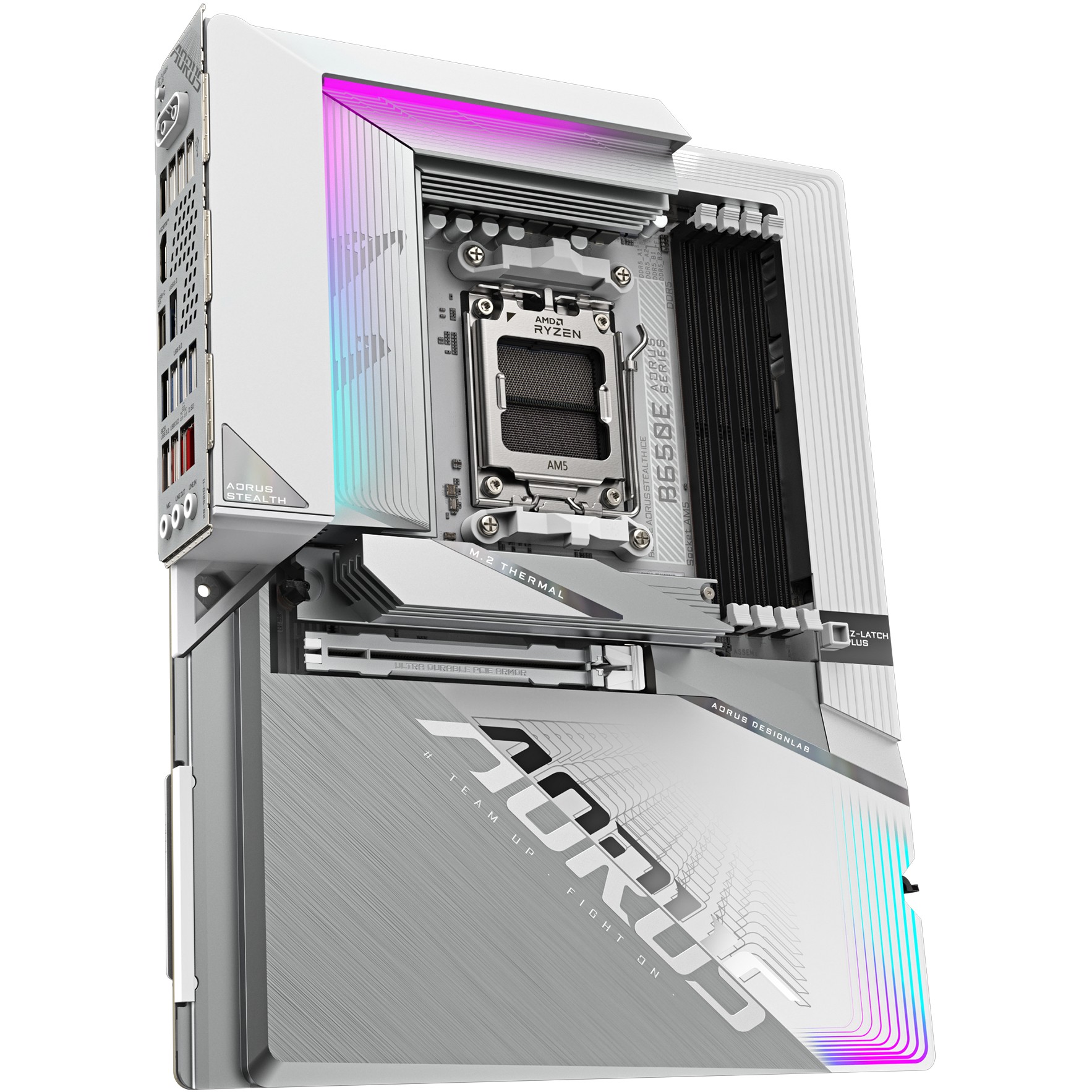 Pllakë Amë MB AMD GIGA B650E AORUS STEALTH ICE AM5/DDR5/ATX - Figura 3