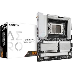 Pllakë Amë MB AMD Gigabyte TRX50 AERO D (TR5.TR5.E-ATX.DDR5)