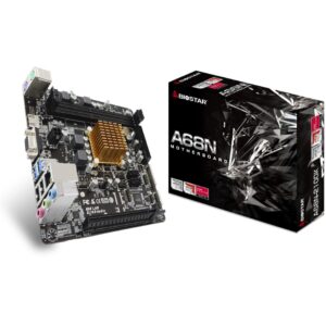 Pllakë Amë MB AMD Biostar A68N-2100K (E1-6010.mITX.HD8210)