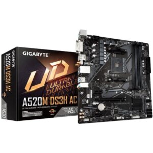 Pllakë Amë Gigabyte A520M DS3H AC DDR4 mATX