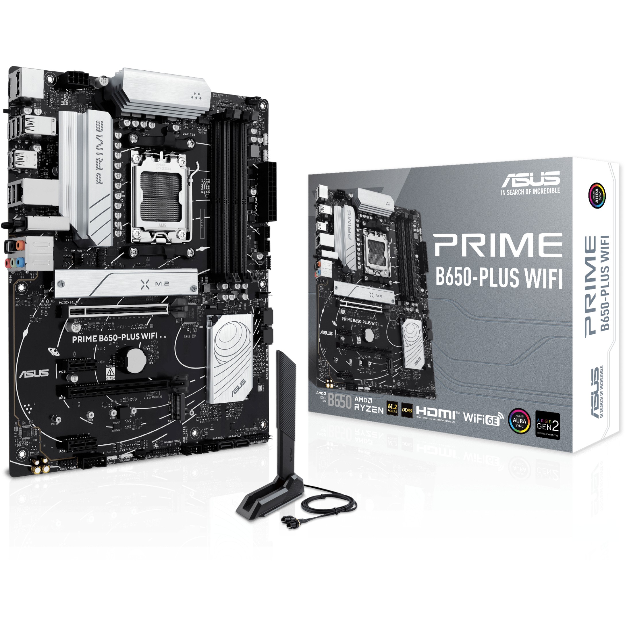 Pllakë Amë MB AMD ASUS PRIME B650-PLUS WIFI / AMD Socket AM5 / DDR5 / ATX