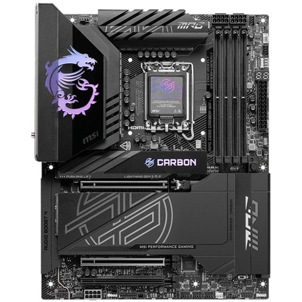 Pllakë Amë MSI Intel MPG Z890 Carbon WiFi DDR5 PCIe 5.0 ATX