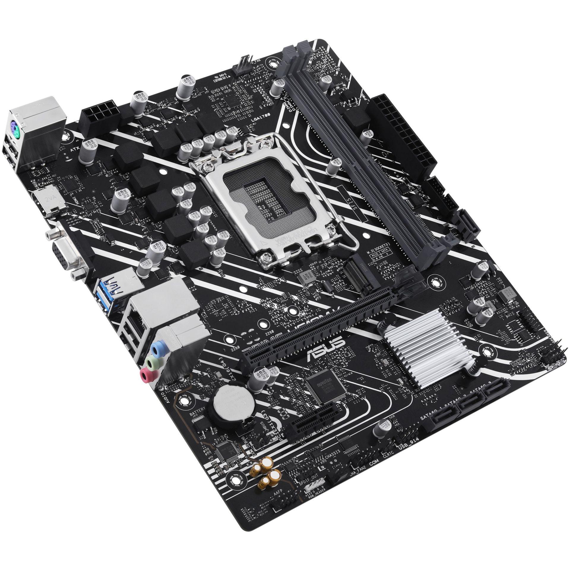 Pllakë Amë MB Intel ASUS PRIME H610M-K (Intel.1700.DDR5.mATX) - Figura 2