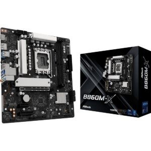 Pllakë Amë MB Intel Biostar B860M-X / Intel Socket 1851 / DDR4 / mATX