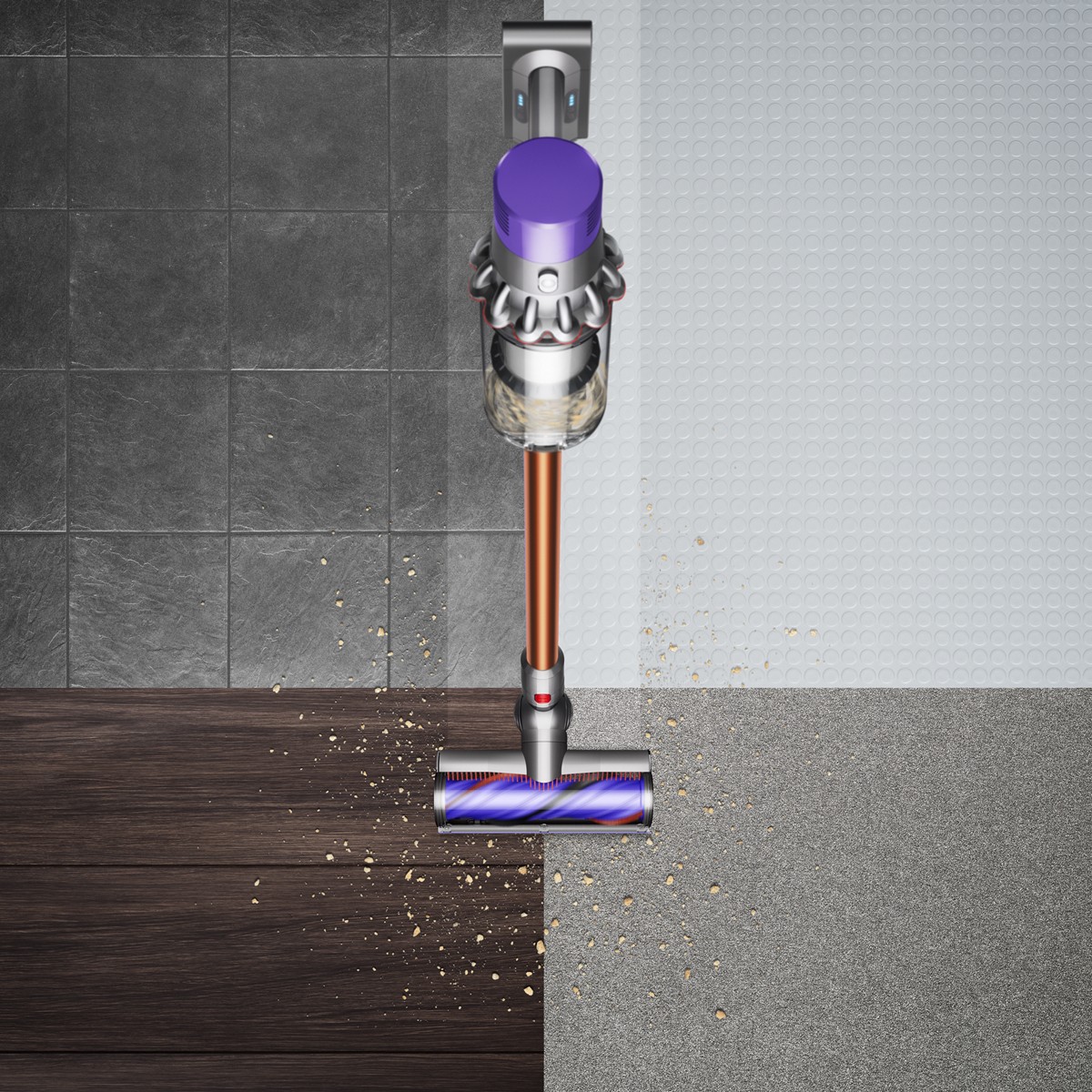 Fshesë robotike Dyson / V10 Absolute / Cordless Stick Vacuum Cleaner / Argjend-Verdhë - Figura 3