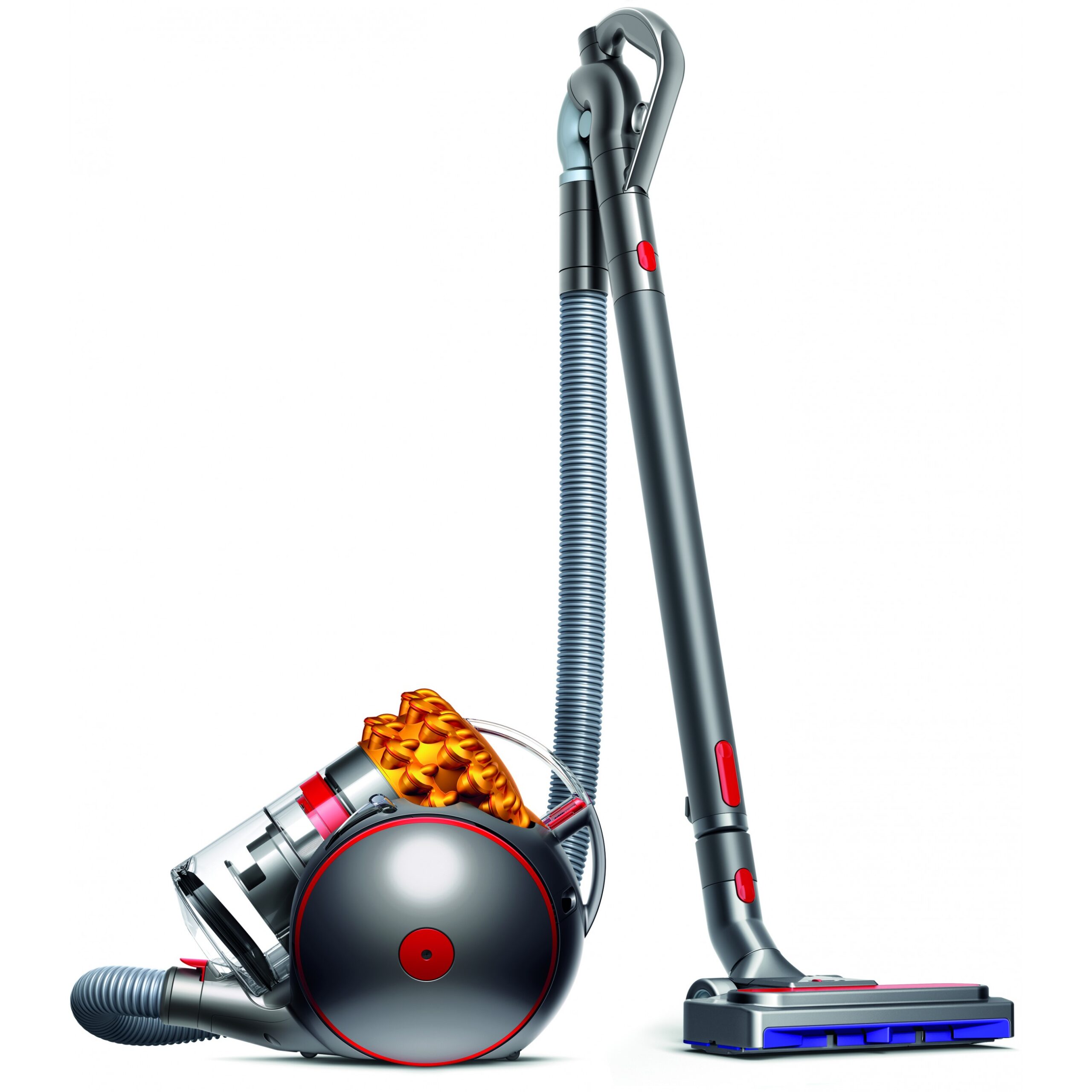 Fshesë robotike Dyson / Cinetic Big Ball Multi Floor 2 / Bagless Cylinder Vacuum Cleaner / Gri-Verdhë