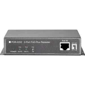 2x FE PoE-Repeater POR-0202 PoE