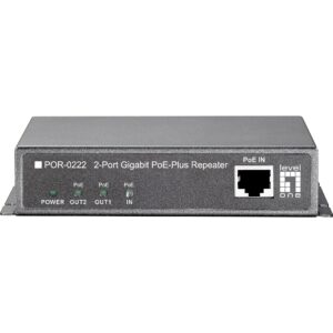 2x GE PoE-Repeater POR-0222 PoE