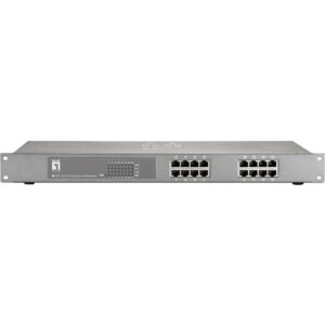Switch 16x FE FEP-1612W150 19" 150W 16xPoE+