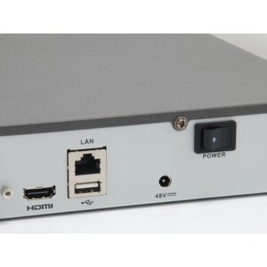 NVR-0504 4-Kanal Netzwerk Videorek. PoE H.265/264